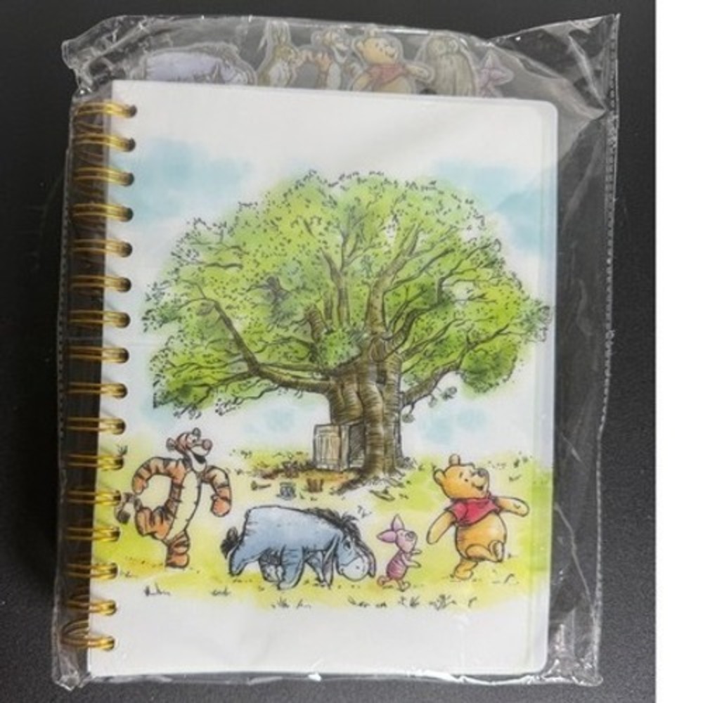 Disney Classic Pooh Spiral Journal Unisex OS White 144 Sheets Character Tabs